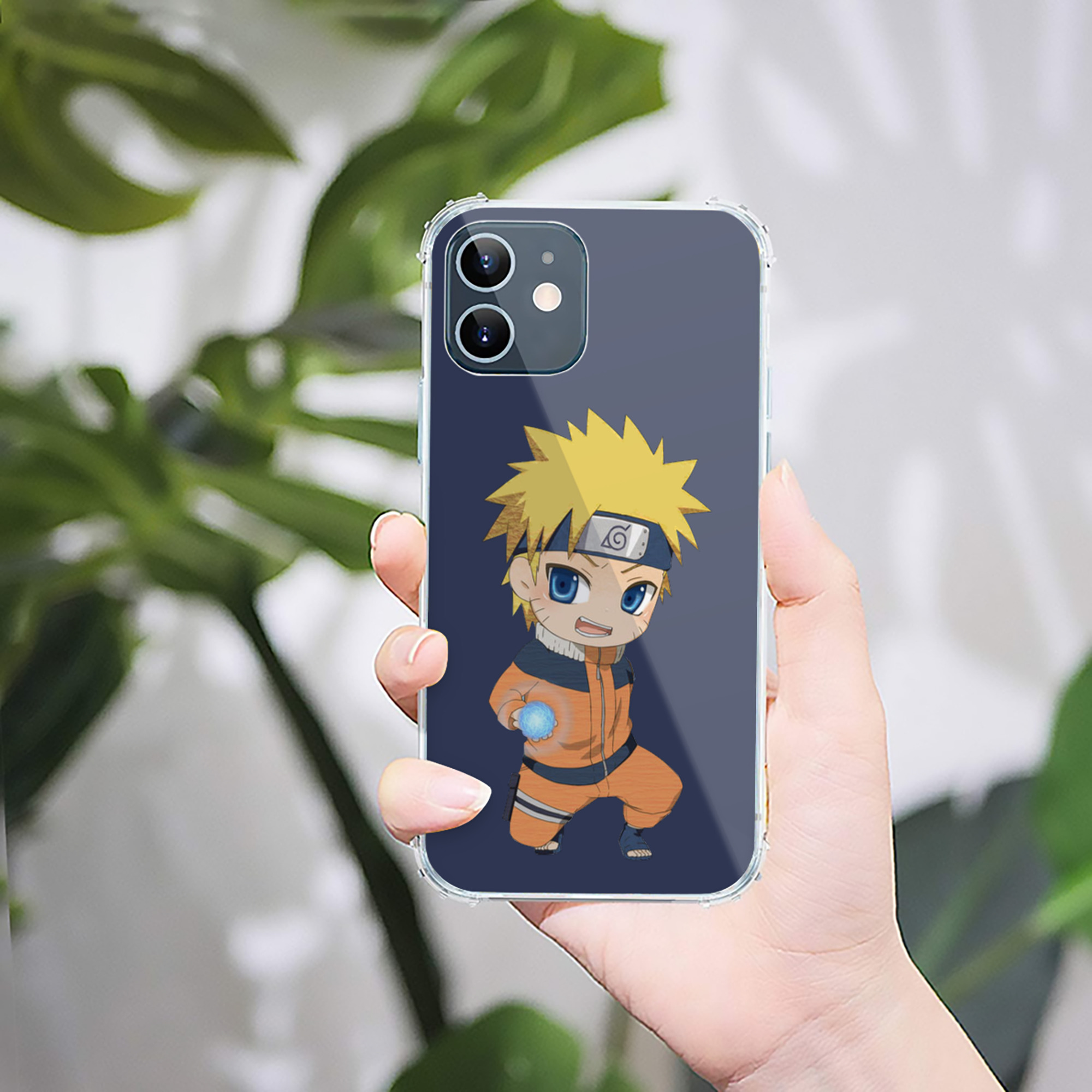 （画像用） NARUTO -ナルト- うずまき ナルト Uzumaki Naruto 【iPhone 12シリーズ対応】透明スマホケース（クリアソフトケース）